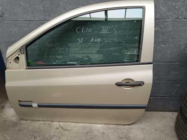 PORTE AVANT GAUCHE RENAULT CLIO 3 3-PORTES - Vue 1